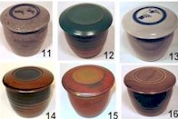 Stoneware French Butter Dishes